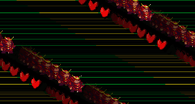 x=1,y=1 的自定义滚屏 + 20 透明度的黑色背景